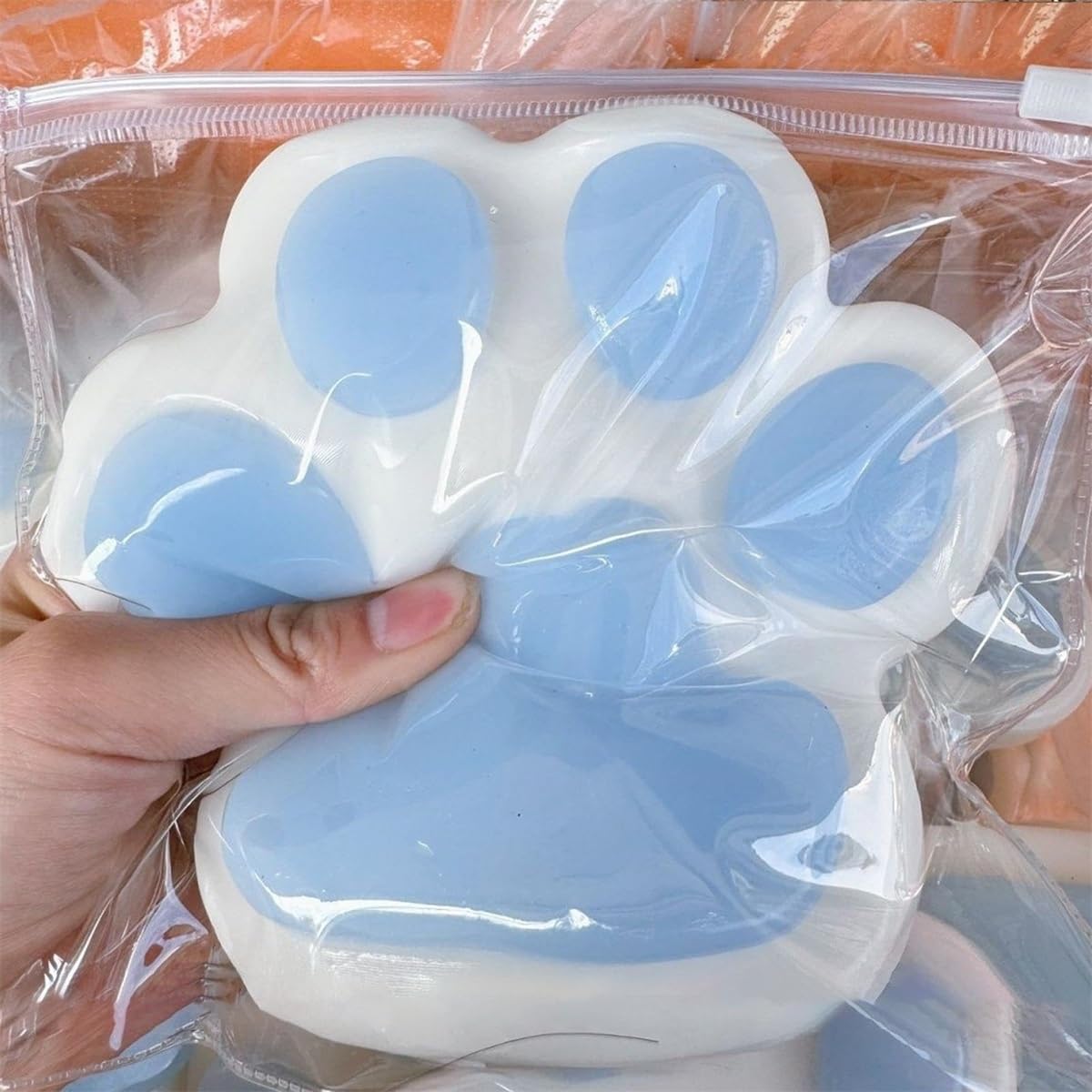 Amazon | スクイーズ玩具 猫の爪 大きな肉球 14cm スクイーズ おもちゃ